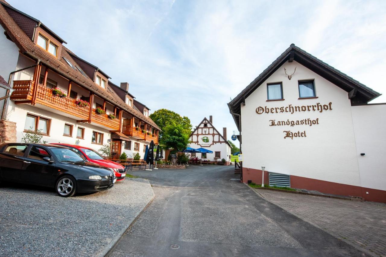 Hotel Landgasthof Oberschnorrhof Dammbach Exterior photo